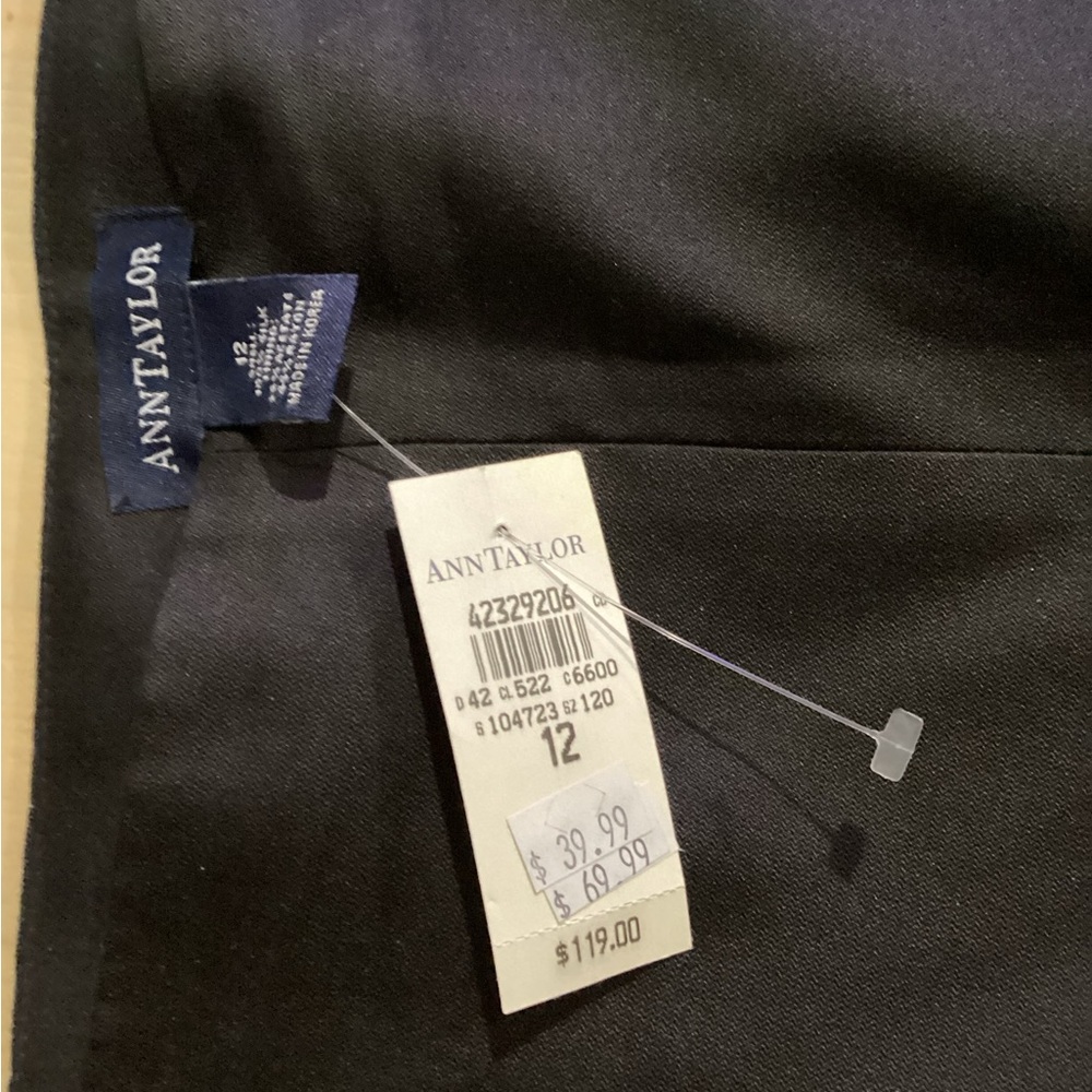 Ann Taylor Black Dress Pants - Picture 2 of 11